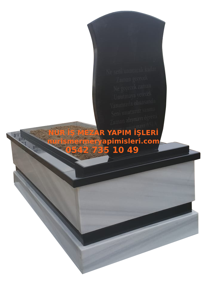 G149 Absolute Black Marmara Mezar Modeli - Kırıkkale Mezar Fiyatları - Görsel 7
