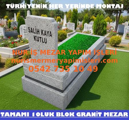 G67 Granit Mezar Modeli Fiyatı - Aksaray Ucuz Mezar İşleri - Görsel 4