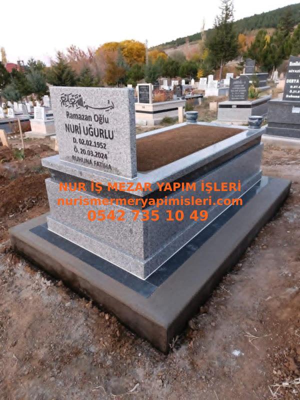 G6 Granit Mezar Modeli - Çankırı Mezar Taşı Fiyatı - Görsel 2