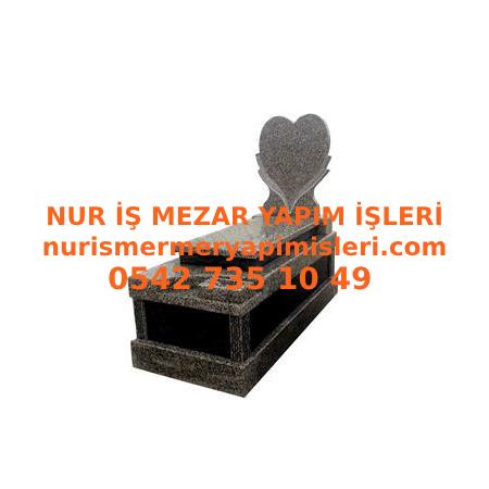 L31 Nero Gaska Bej Granit Mezar Modeli - Van Mezar Taşı Fiyatı
