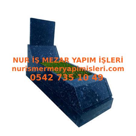 G90 Volga Blue Özel Eğimli Mezar Modeli - Kütahya Mezar Yapım