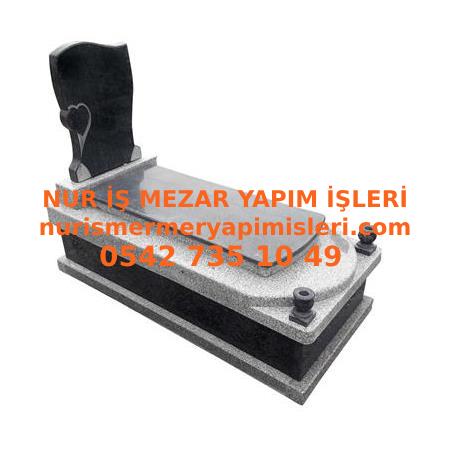 G109 Beta - Nero Gaska Granit Mezar Modeli - Artvin Mezar Yapım