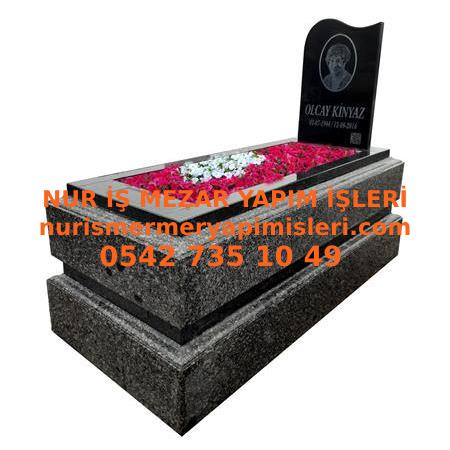 G154 Esmeralda 10luk Profilli Mezar Modeli - Uşak Mezar Fiyatları