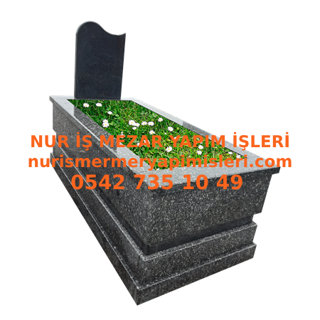 G155 Esmeralda Granit Mezar Modeli - Kocaeli Mezar Fiyatları