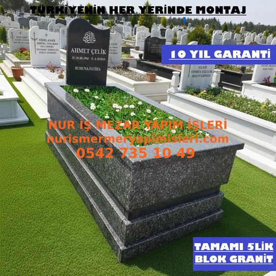 G155 Esmeralda Granit Mezar Modeli - Çorum Mezar Yapımı
