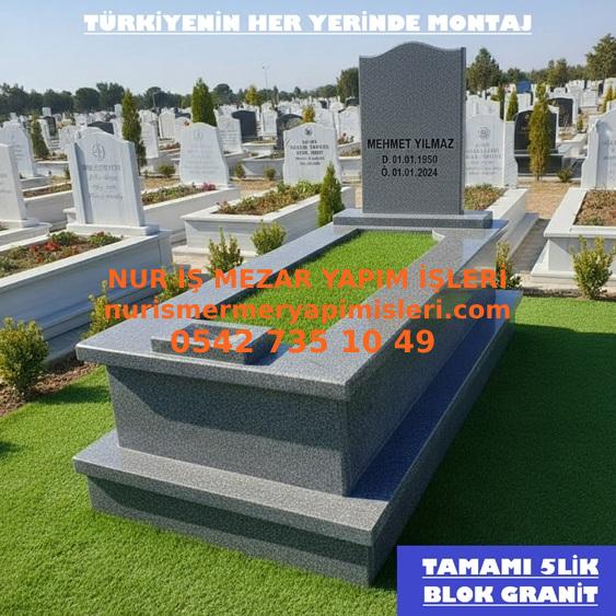 G87 Beta Granit Mezar Modeli - Bayburt Mezar Fiyatları