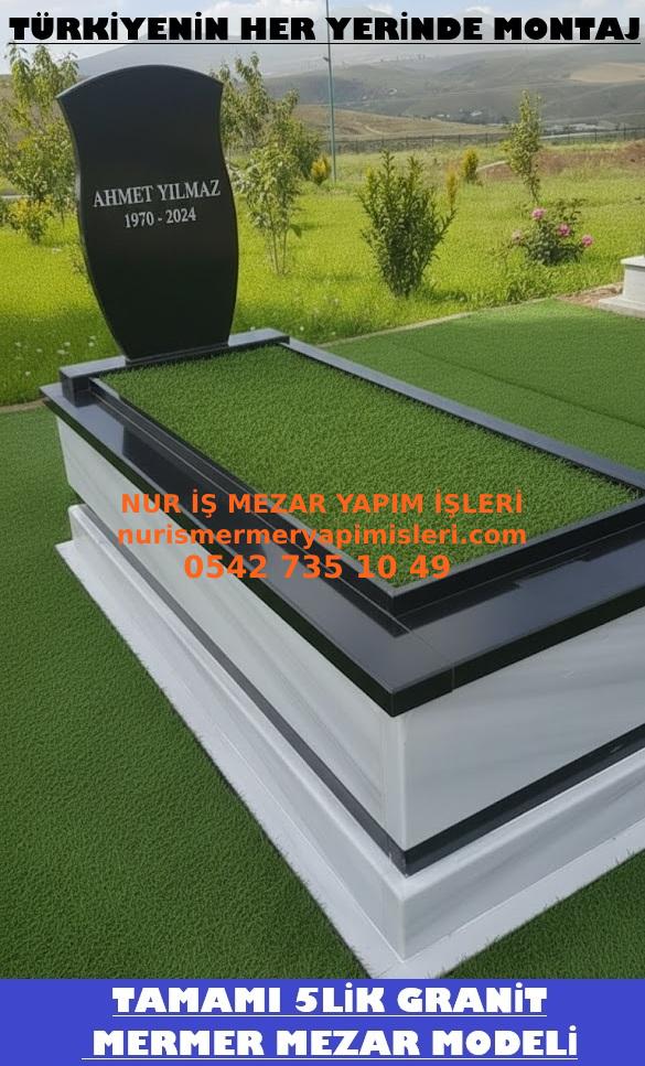 G149 Absolute Black Marmara Mezar Modeli - Kırıkkale Mezar Fiyatları