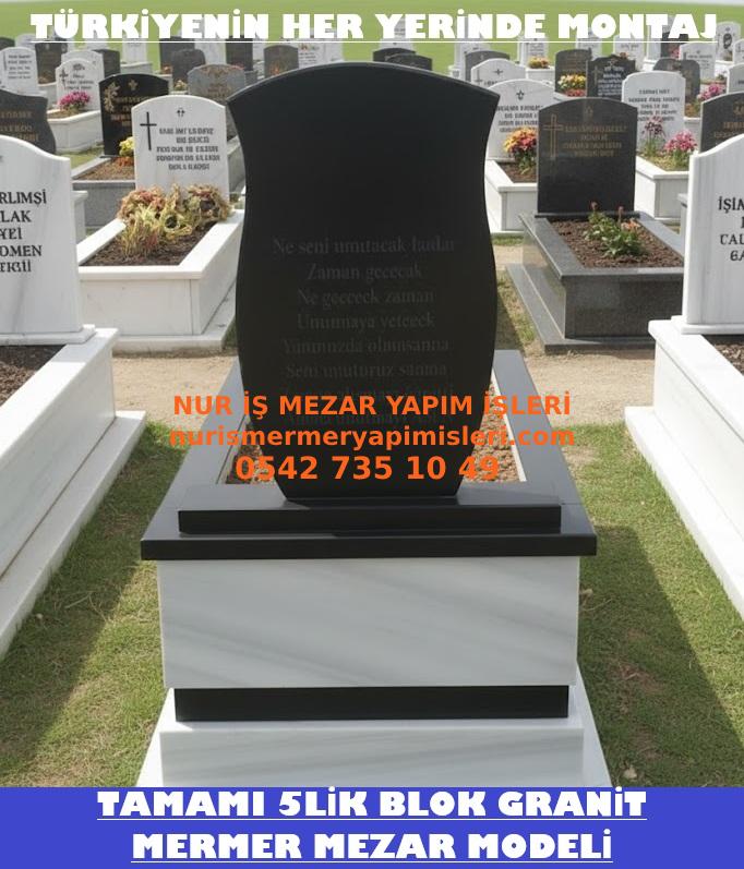 G149 Absolute Black Marmara Mezar Modeli - Kırıkkale Mezar Fiyatları - Görsel 2