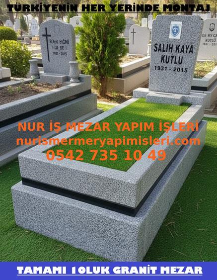 G67 Granit Mezar Modeli Fiyatı - Aksaray Ucuz Mezar İşleri - Görsel 6