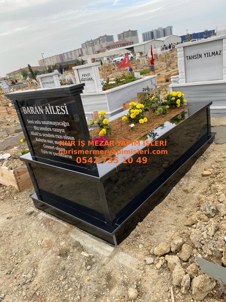 Erzincan Tek Kişilik Komple Granit Sütunlu Modeli