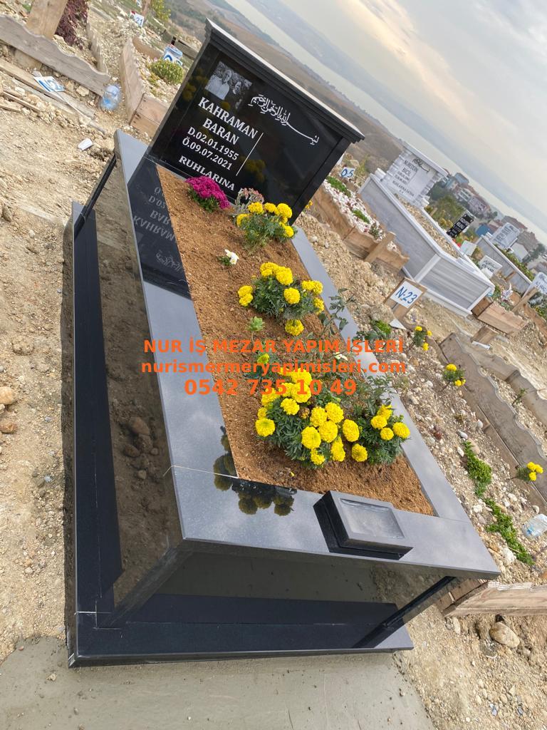 Erzincan Tek Kişilik Komple Granit Sütunlu Modeli - Görsel 2