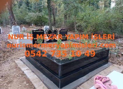 Erzincan İki Kişilik Kalp Baştaşı Komple Granit Mezar - Görsel 3