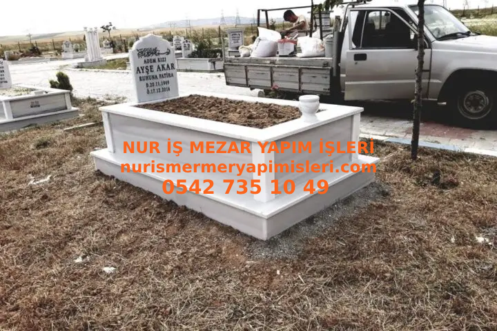 Iğdır Tek Kişilik Mermer Mezar Modeli