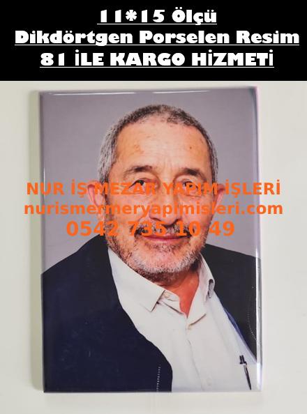 11x15 Ölçü Dikdörgen Porselen Fotoğraf