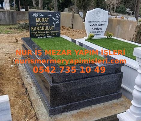 G19 NeroG. Granit Mezar Modeli - Kırşehir Siyah Granit Mezar Fiyatları